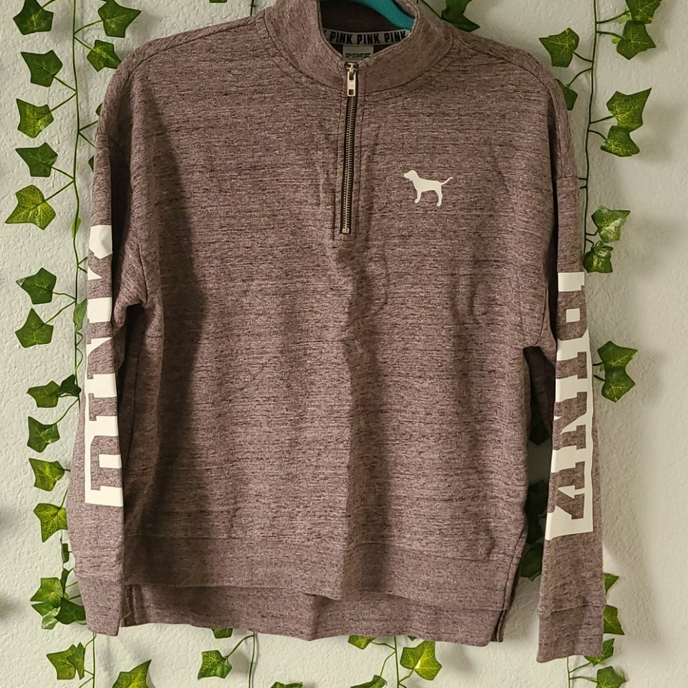 PINK half zip